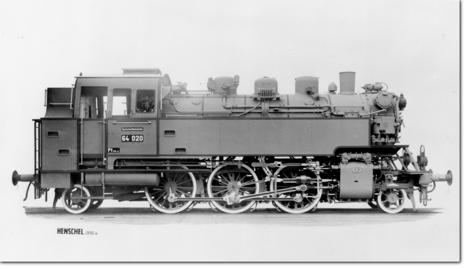 64 020 von Henschel im Jahre 1928, ©Henschel